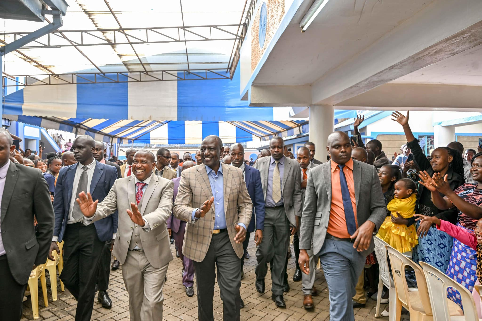 Kenyans Protest Intensifies as Tensions Escalate Over President Ruto’s Church Donation in Roysambu