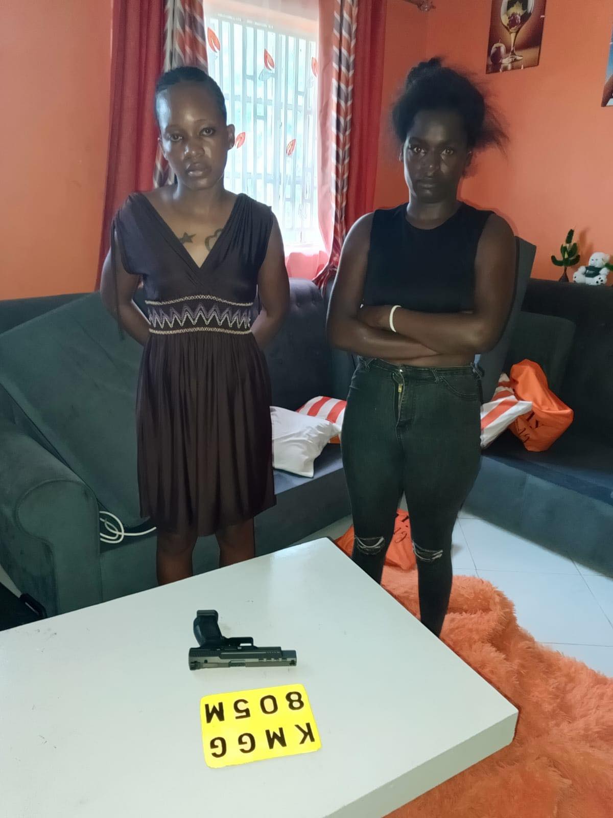 Two Women Arrested Over WhatsApp Gun Photo and Threatening Post in Nyanza