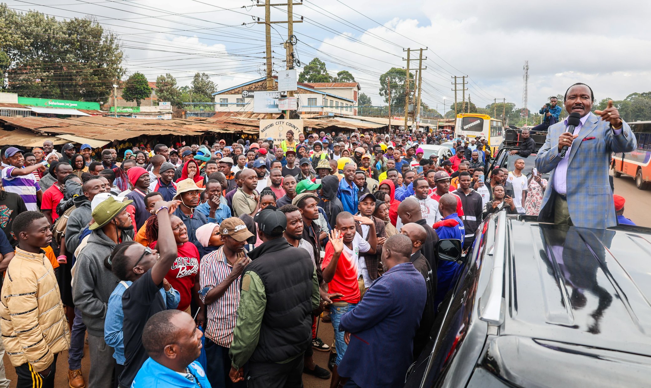 Kalonzo Musyoka Condemns Attack on Rigathi Gachagua During Church Service