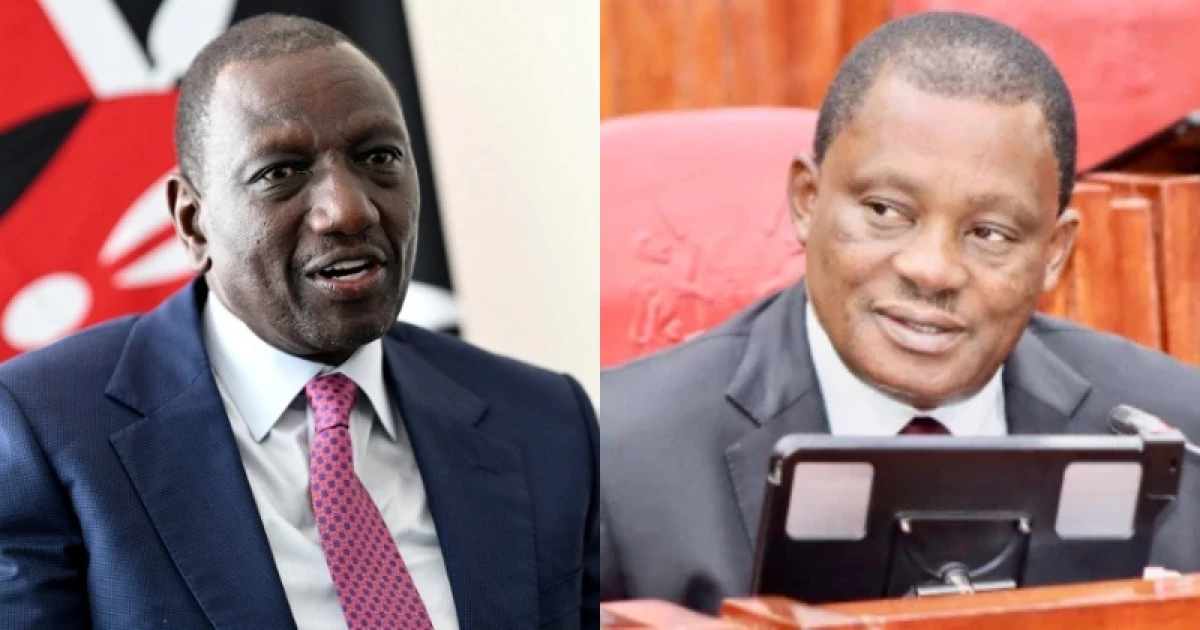 Justin Muturi Accuses President Ruto of Secret Corruption Deals