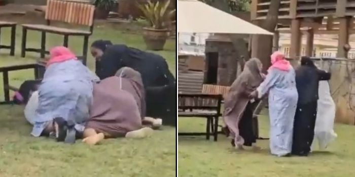 Shocking Brawl Erupts at Parliament Buildings as Two Female MPs Clash in Front of Cameras