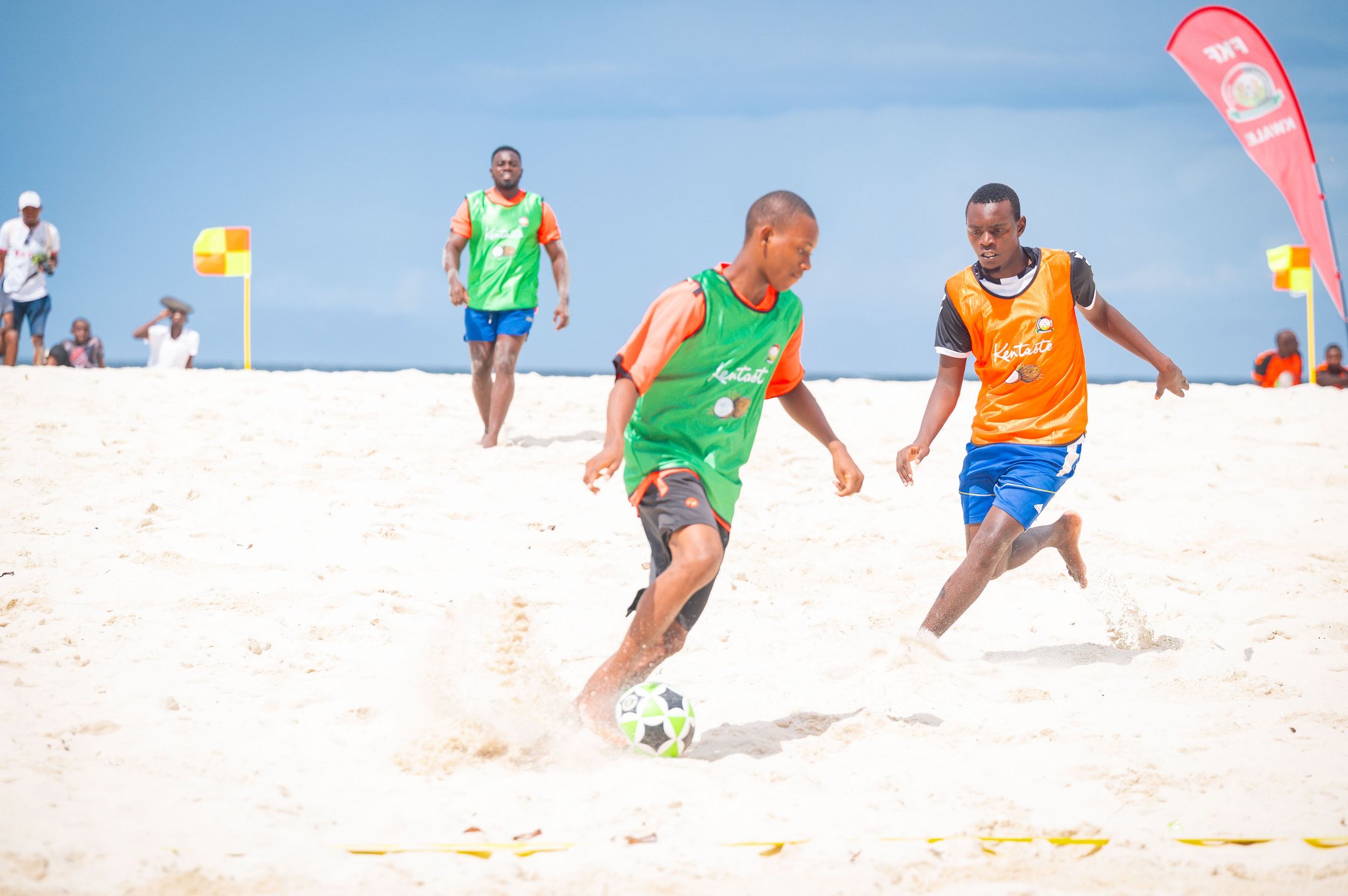 Kwale’s Beach Soccer League Kicks Off with Local Talent and New Sponsorship