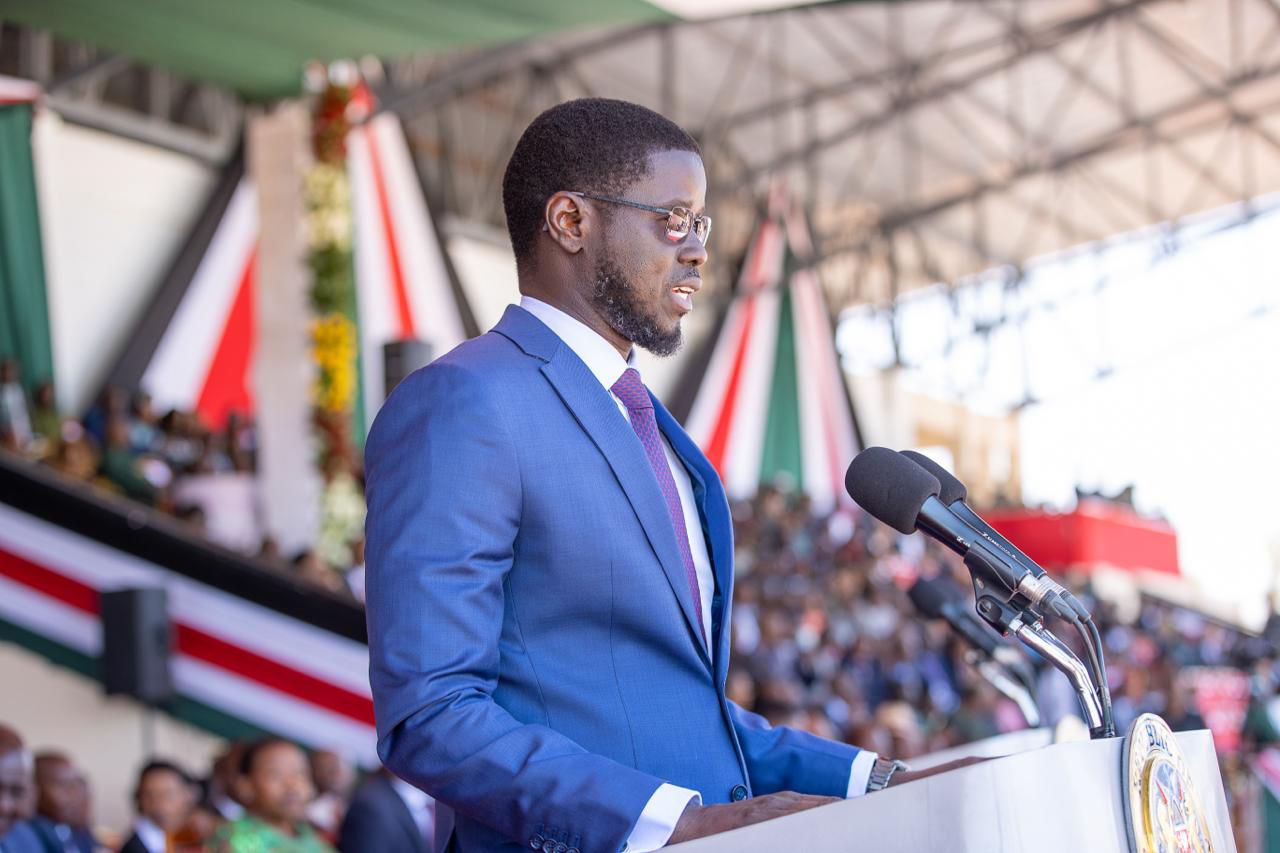 Senegalese President Bassirou Diomaye Faye pays tribute to former Prime Minister Raila Odinga