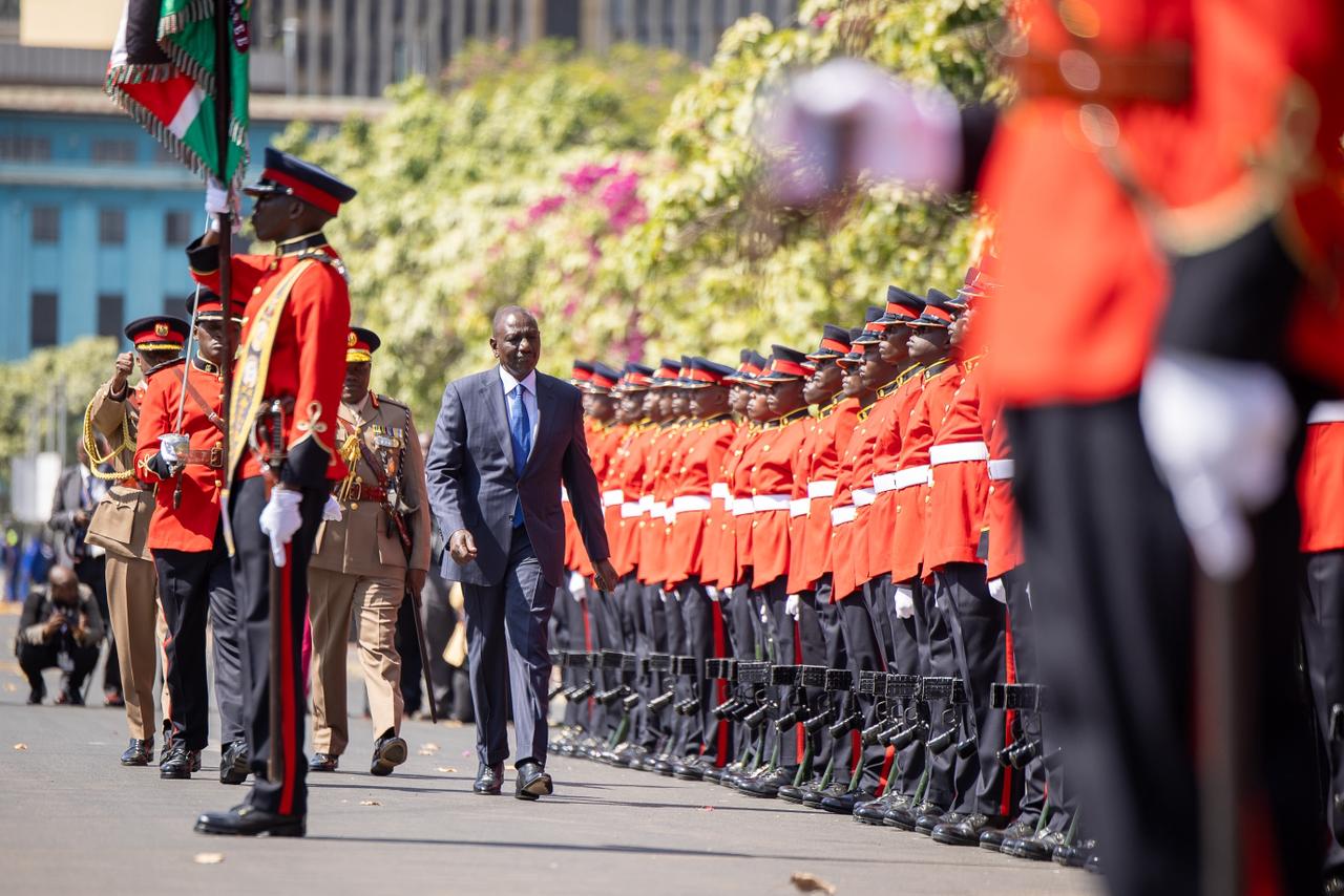 Ruto Arrives in Parliament for State of the Nation Address