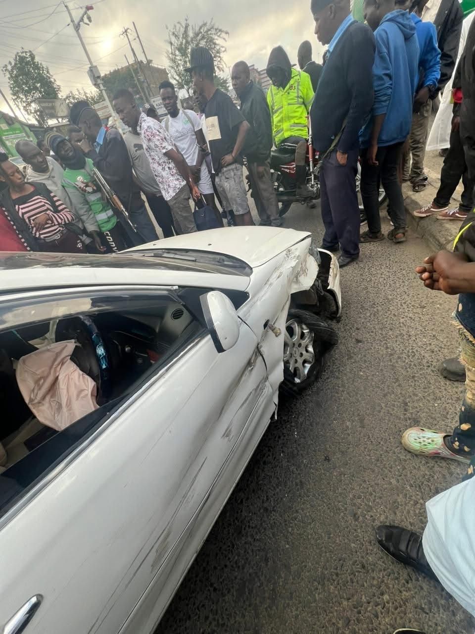 Morning Scare for Gor Mahia as Four Players Hurt in Outering Roundabout Crash