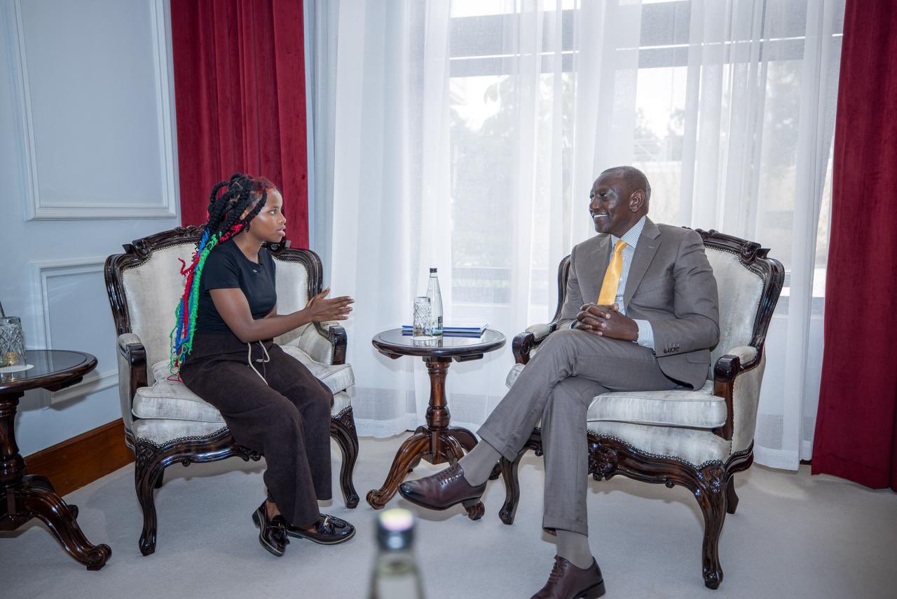 President Ruto Names Tree-Hugging World Record Holder Truphena Muthoni as Tree-Planting Ambassador
