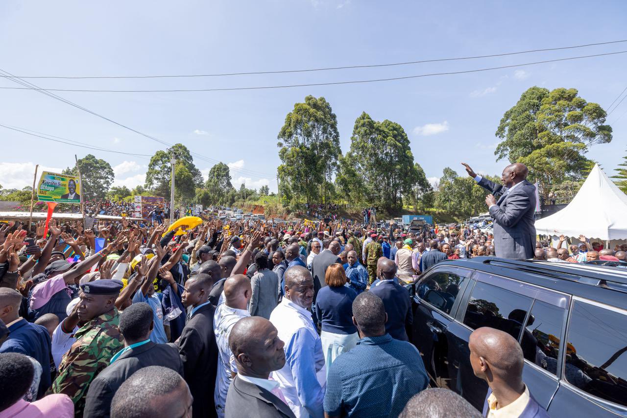 You Can’t Dislodge Me in Mt Kenya, Ruto Tells Gachagua During Nyeri Visit