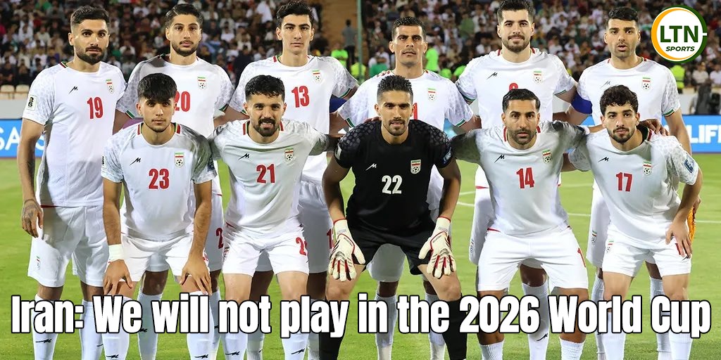 Iran Doubts Participation in 2026 FIFA World Cup.