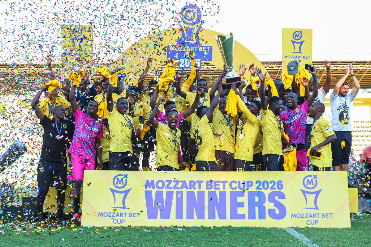 Simiyu Brace Fires Tusker to Mozzart Bet Cup Glory and CAF Confederation Cup Spot