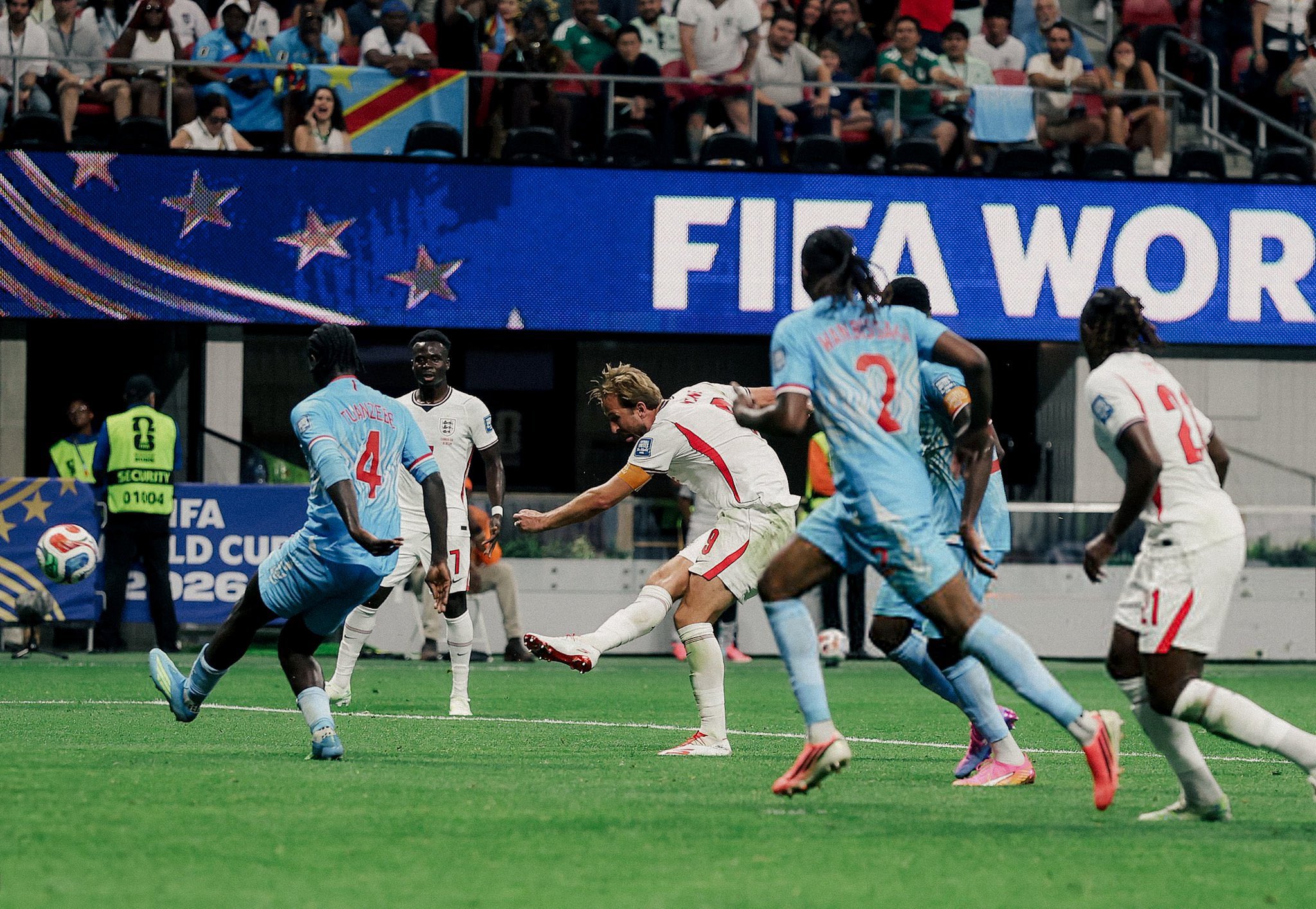 England End DR Congo’s World Cup Dream With Late Harry Kane Double