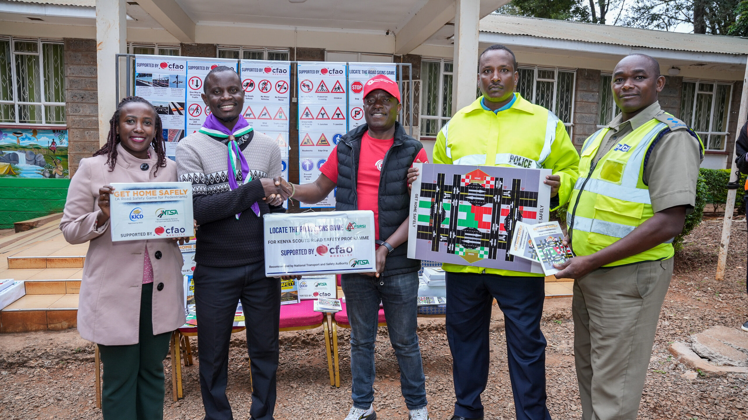 CFAO MOBILITY KENYA AND NTSA LAUNCH ROAD SAFETY EDUCATION PROGRAMME FOR SCHOOLS, IN PARTNERSHIP WITH KENYA SCOUTS ASSOCIATION AND FIRST STEP ROAD SAFETY INITIATIVES