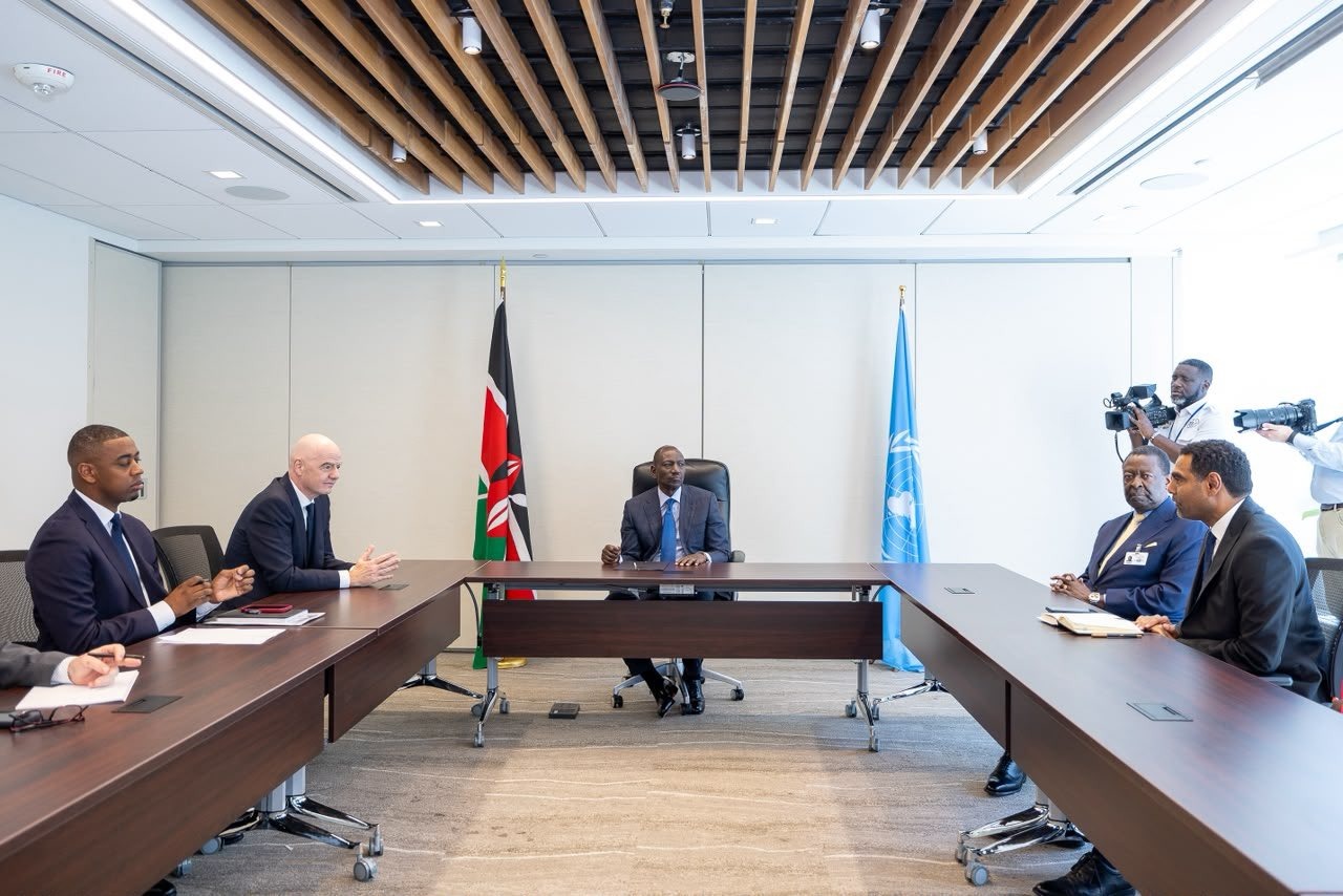 Ruto, Infantino Discuss FIFA Partnership, Mombasa Stadium and AFCON 2027